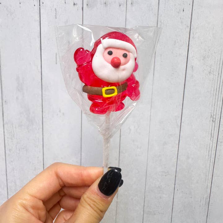 Weavey Studio - Wholesale Lollipop - Christmas Santa, Christmas Tree, Snowman Lollipop(24 Pieces)