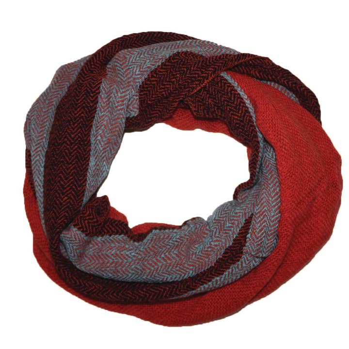 Tri-Color Loop Scarf 7033 Winter for wholesale by Jeanne Simmons Accessories