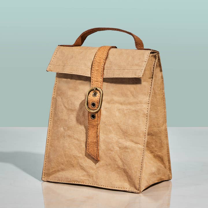 Sahara Paper Bag Cooler, Washable Lunch Bag - SMALL CASE PACKS for wholesale on Faire0