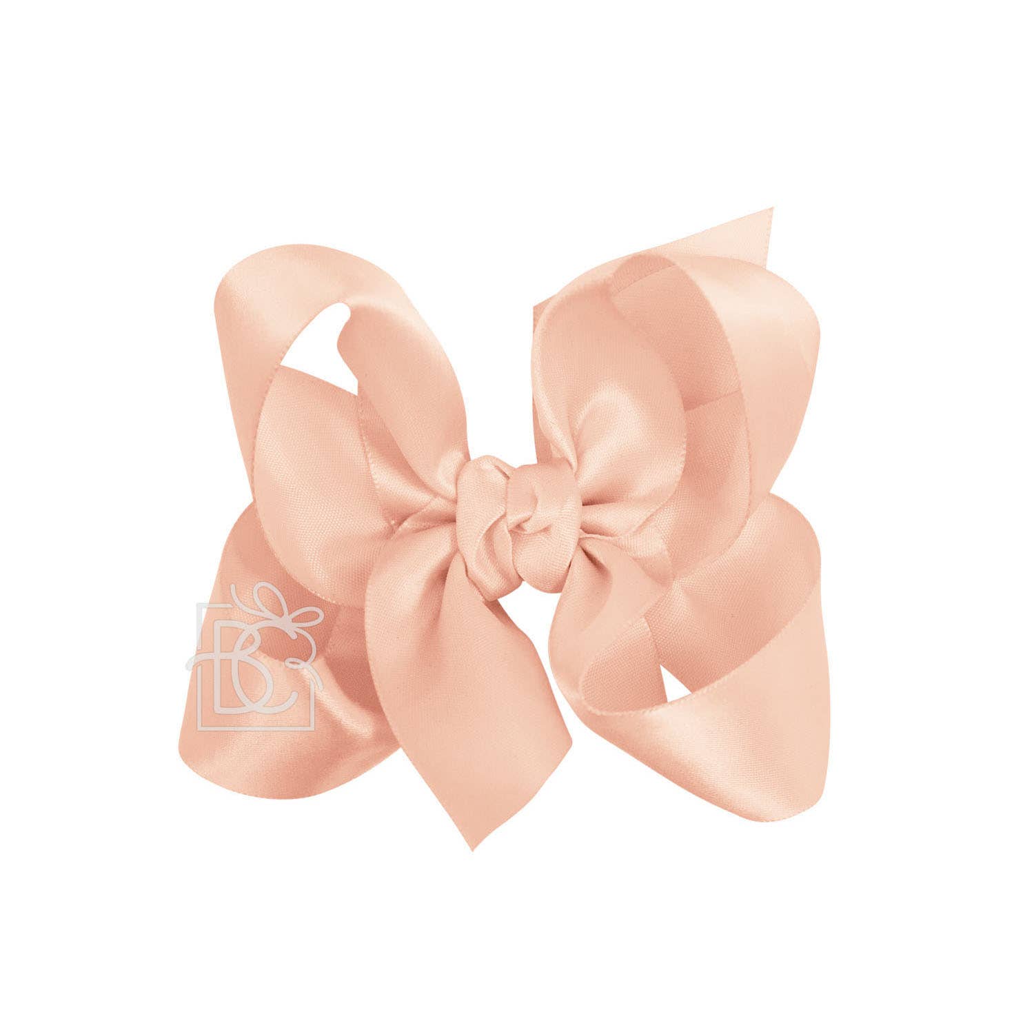 Beyond Creations, LLC - Wholesale Hair Bow - Kids - SATIN BOW ON CLIP268