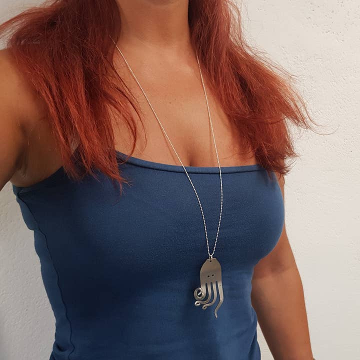 Octopus Fork Halskette Schmuck Besteck für den Großhandel von Gleamlety