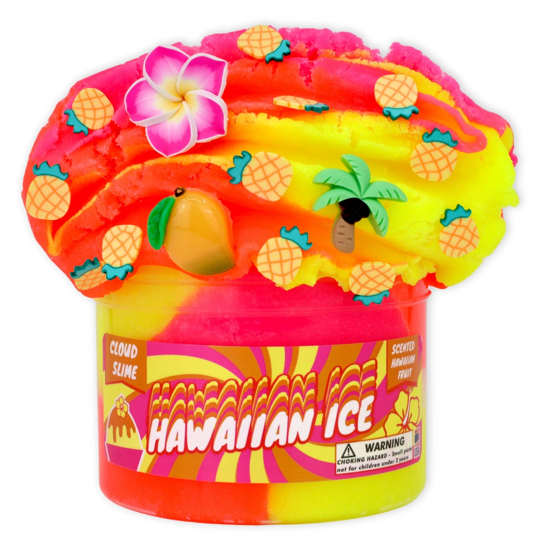 Dope Slimes - Wholesale Putty/slime – Child - Hawaiian Ice - Cloud Textured Slime1