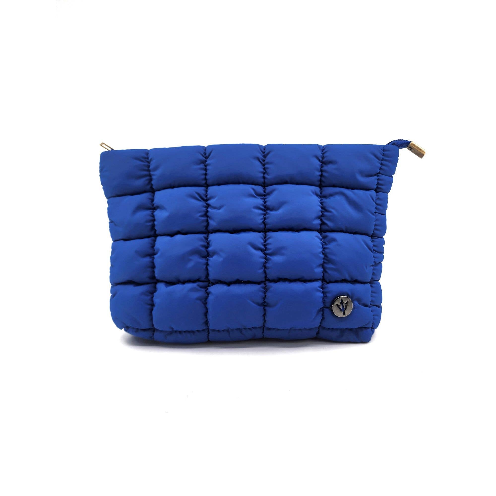 Hatzzi - Vente Trousses de maquillage/cosmétique - Pochette cosmétique zippée en nylon matelassé7