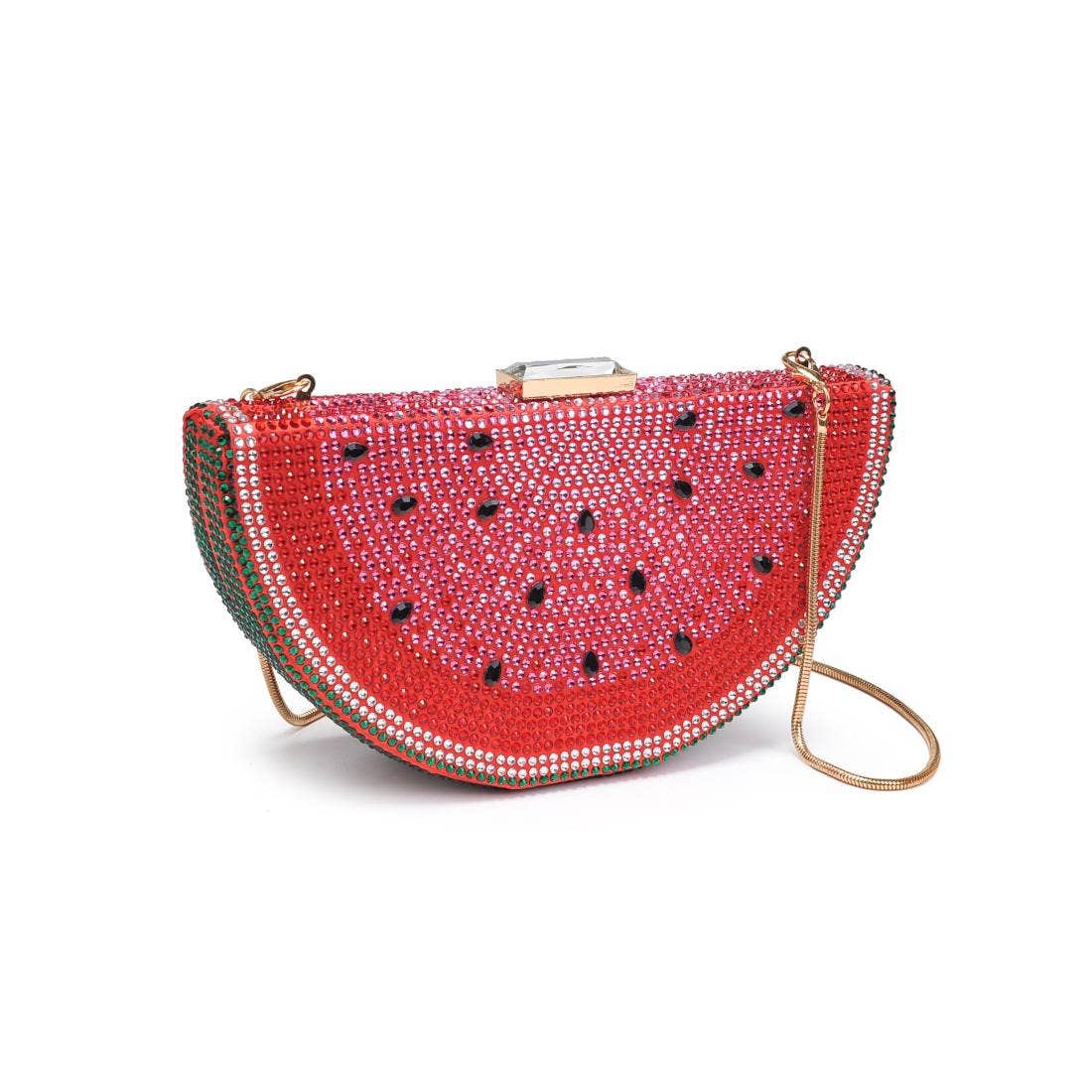 Tabitha Watermelon Crystal Evening Bag for wholesale on Faire5