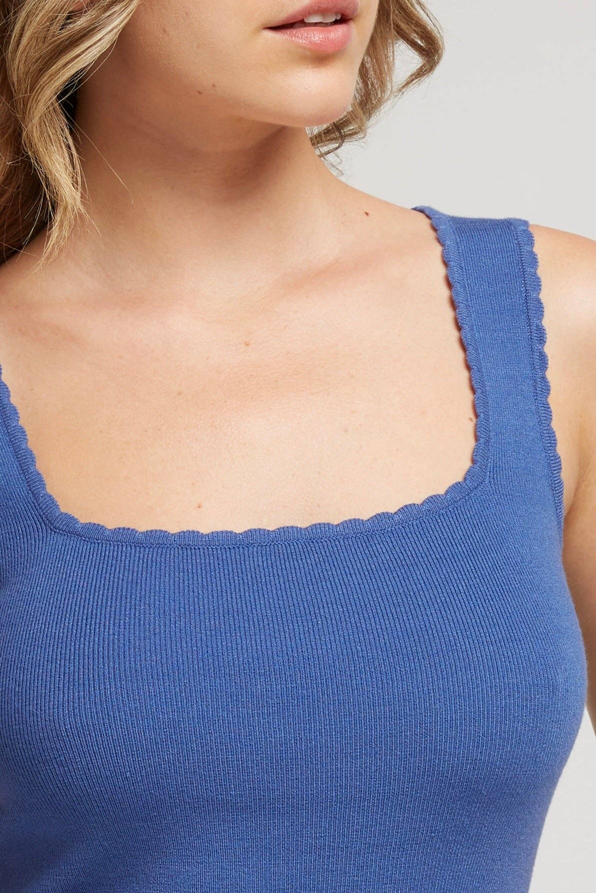 Andy & Lucy – wholesale Tank top – Women′s – DARIO - Ribbed Tank Top in Soft Knit10