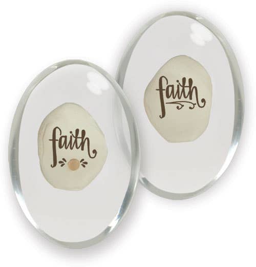 AngelStar - Wholesale Keepsake Coin/Token - Mustard Seed Stone 1