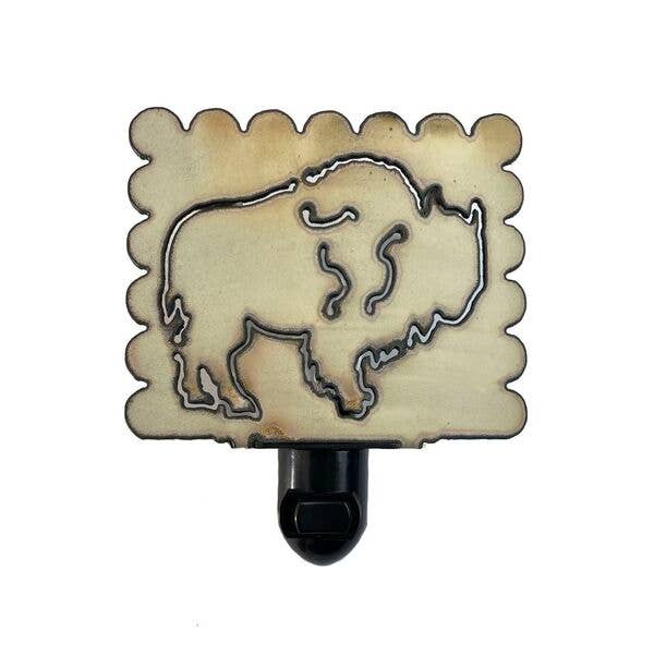 Iron Jewel - Vente Veilleuses - Souvenir cadeau Buffalo Nightlight Western Rodeo Lodge Resort1