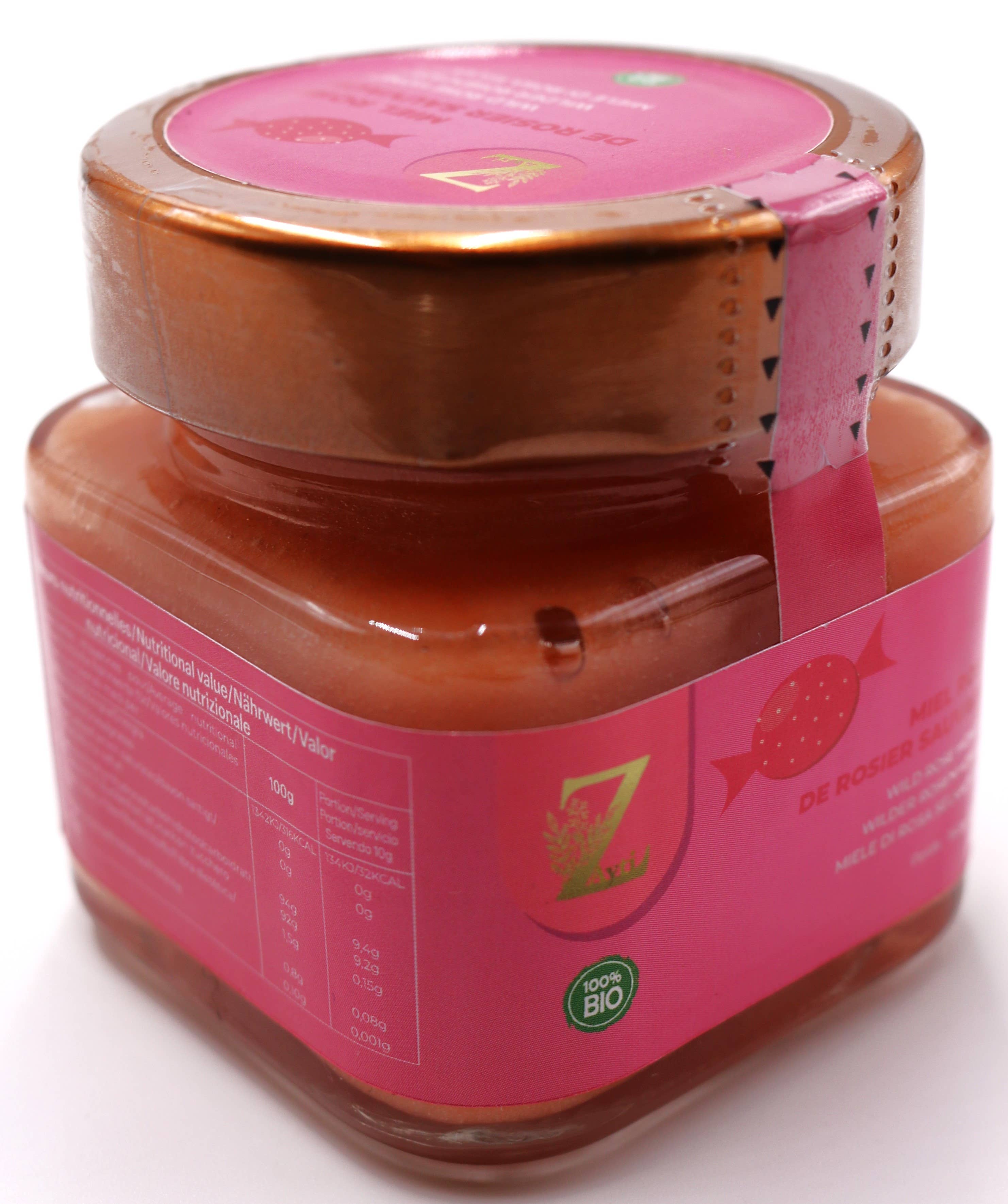 Zayti L.T.D.M - Wholesale Honey - Wild Rosehip Honey from Russia 100% natural - jar of10