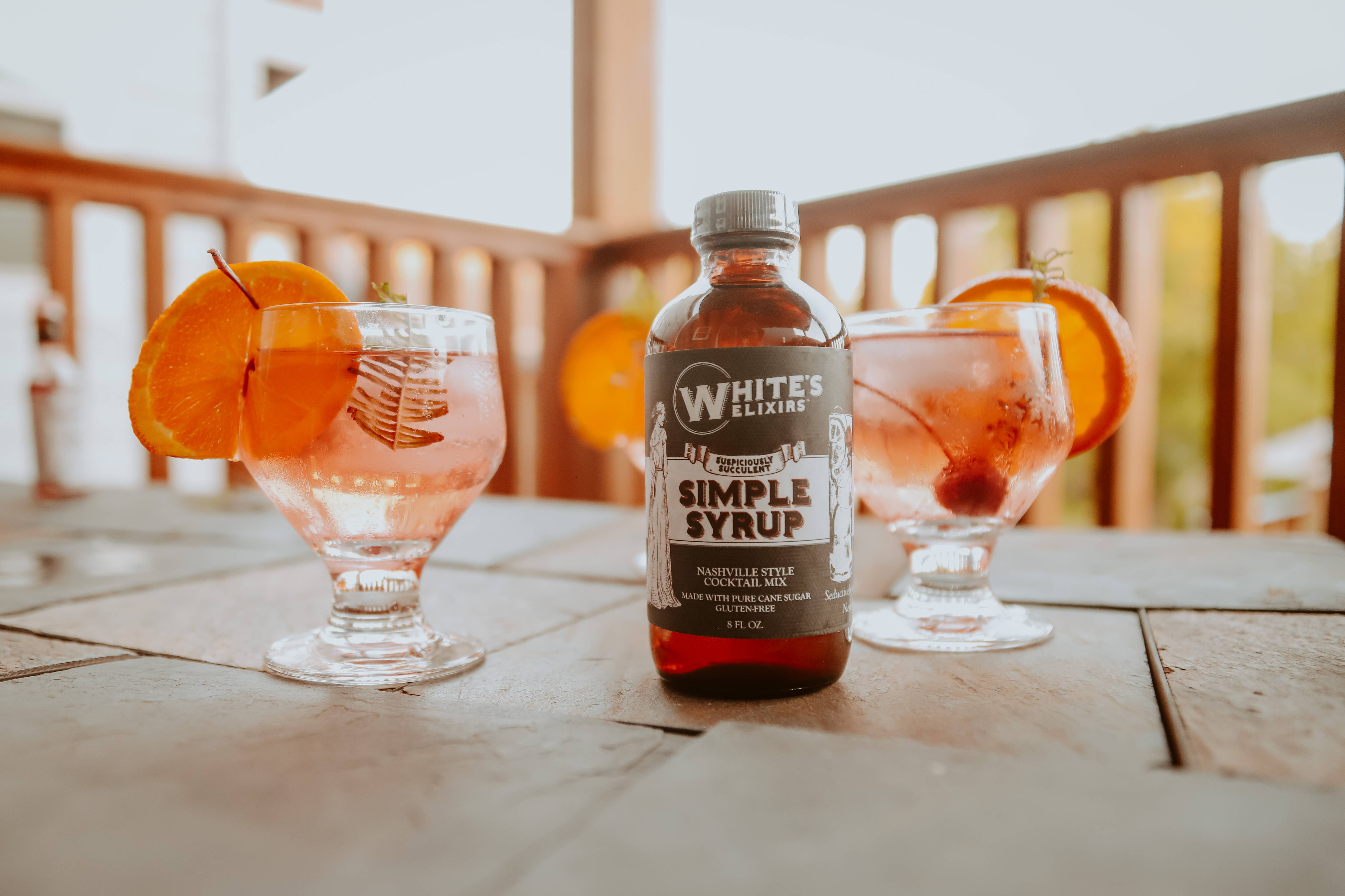 White's Elixirs - Wholesale Cocktail Mix/Syrup - White's Elixirs Simple Syrup Cocktail Mix4