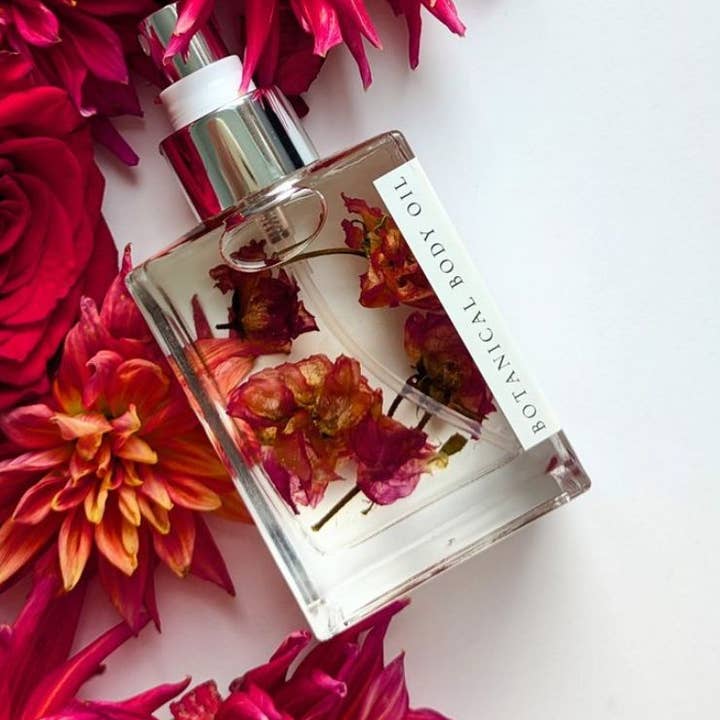 Naturopathic Alchemy - Wholesale Bath/body oil - Herbal infused Rose with Sweet raspberry essence 100ml0