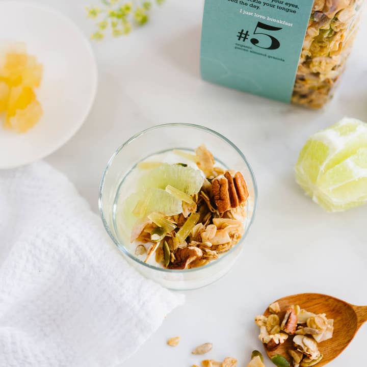 Superbon Chips de Madrid - Vente Granolas - Granola #5 aux pacanes et aux amandes 5 kg - I Just Love Breakfast