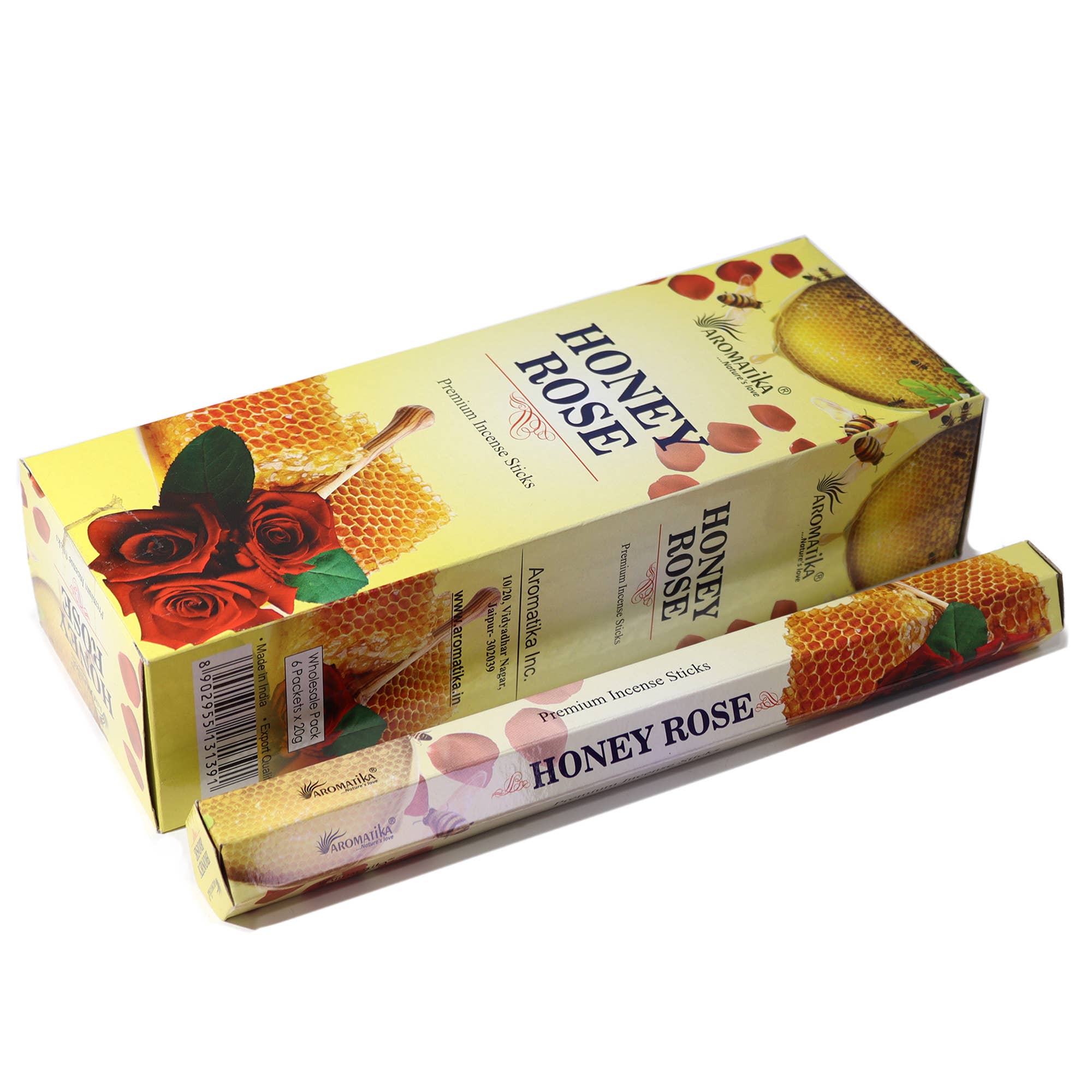 AWGifts Europe - Wholesale Incense - Wholesale Aromatika Premium Hex Masala Incense Sticks 16