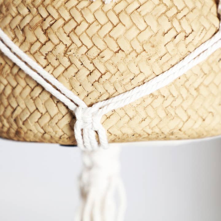 B&B - Wholesale Plant Pot - Planter, Cement, White Color, 19X20X91cm1