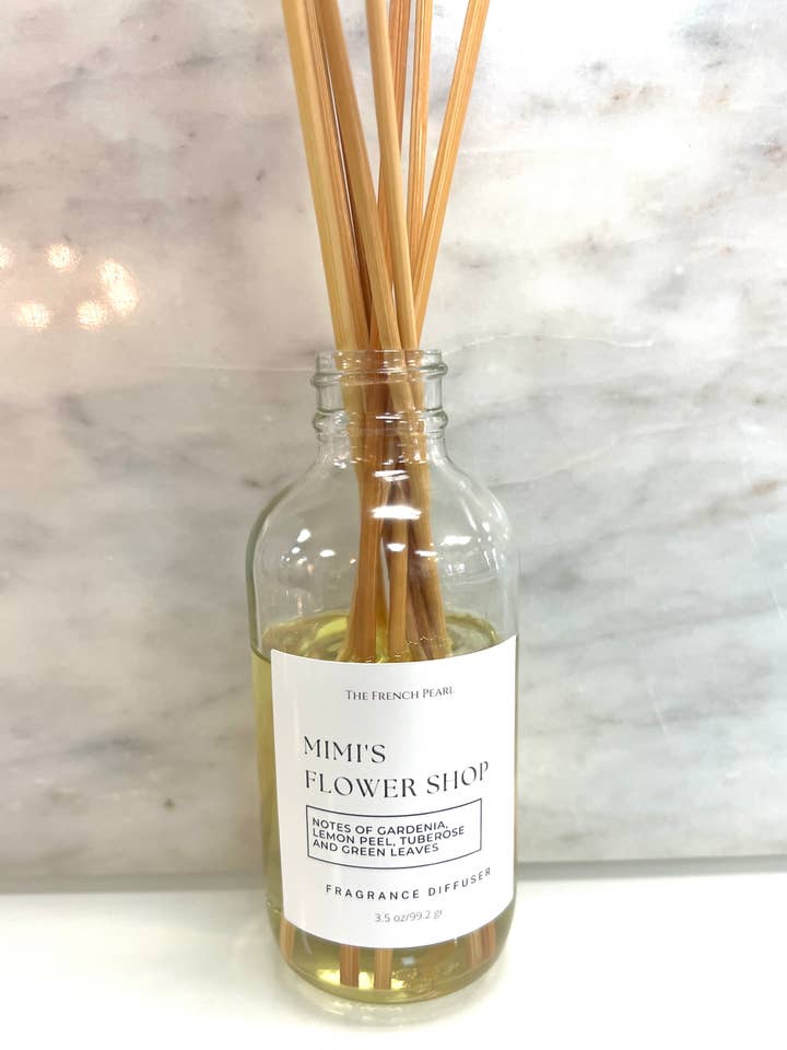 Mimi's Flower Shop Home Fragrance Reed Diffuser for wholesale by The French Pearl