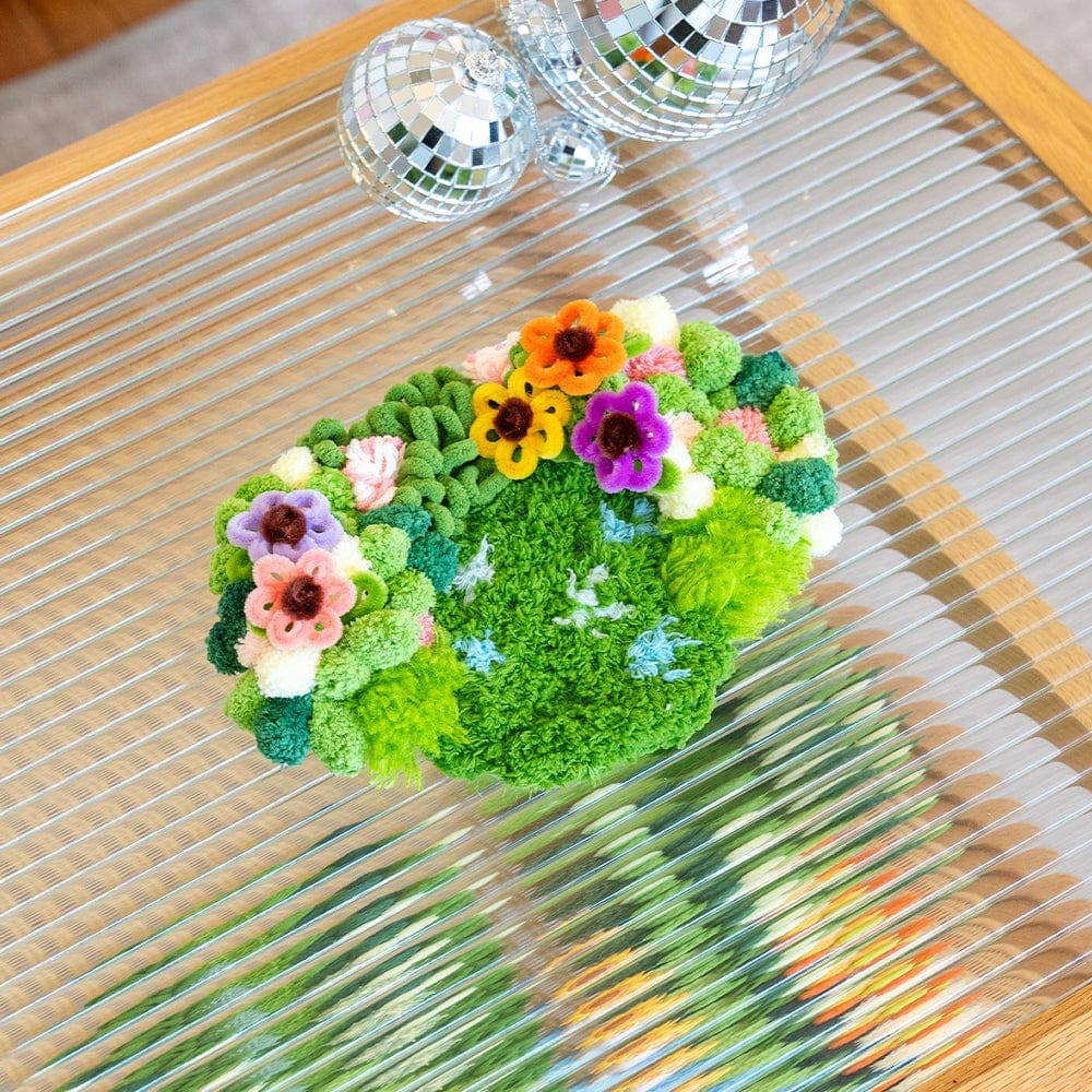 Craft Club - Wholesale DIY Craft Kit - DISCO DAISY - Moss Coaster Kit3