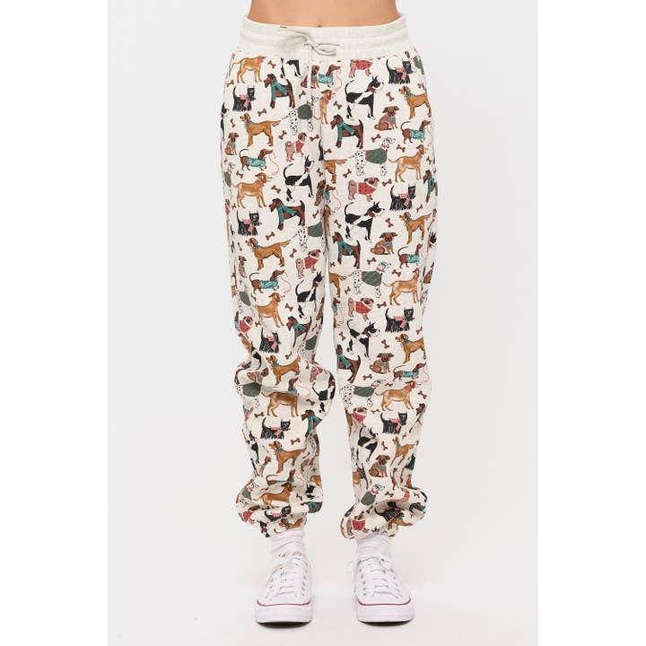 HOLIDAY DOGS PRINT SWEATPANTS and other Purchase Wholesale sm503. Free Returns & Net 60 Terms on Faire trending on Faire.