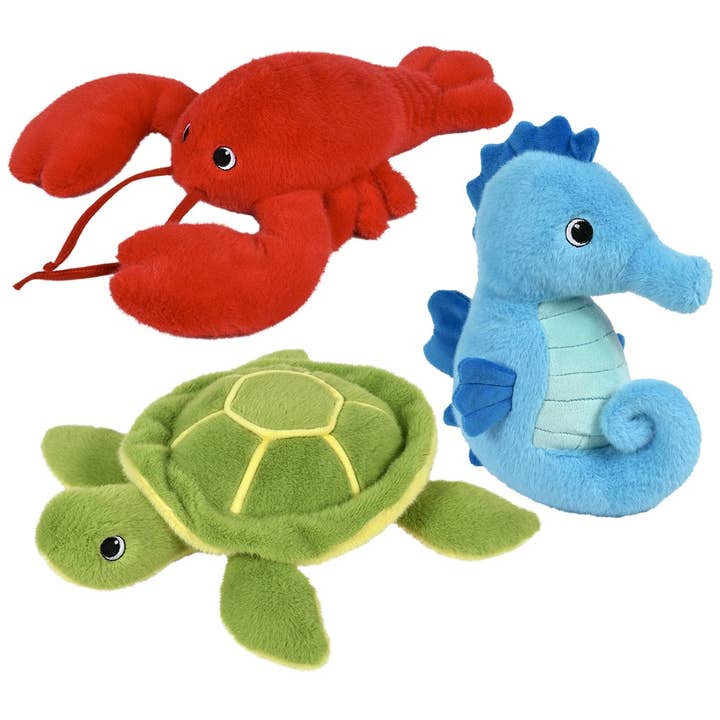 La Luna Bella - Toys - Wholesale Stuffed/Plush Toy - Kids & Baby - 10" Sea Life Assortment Plush - LLB Toys