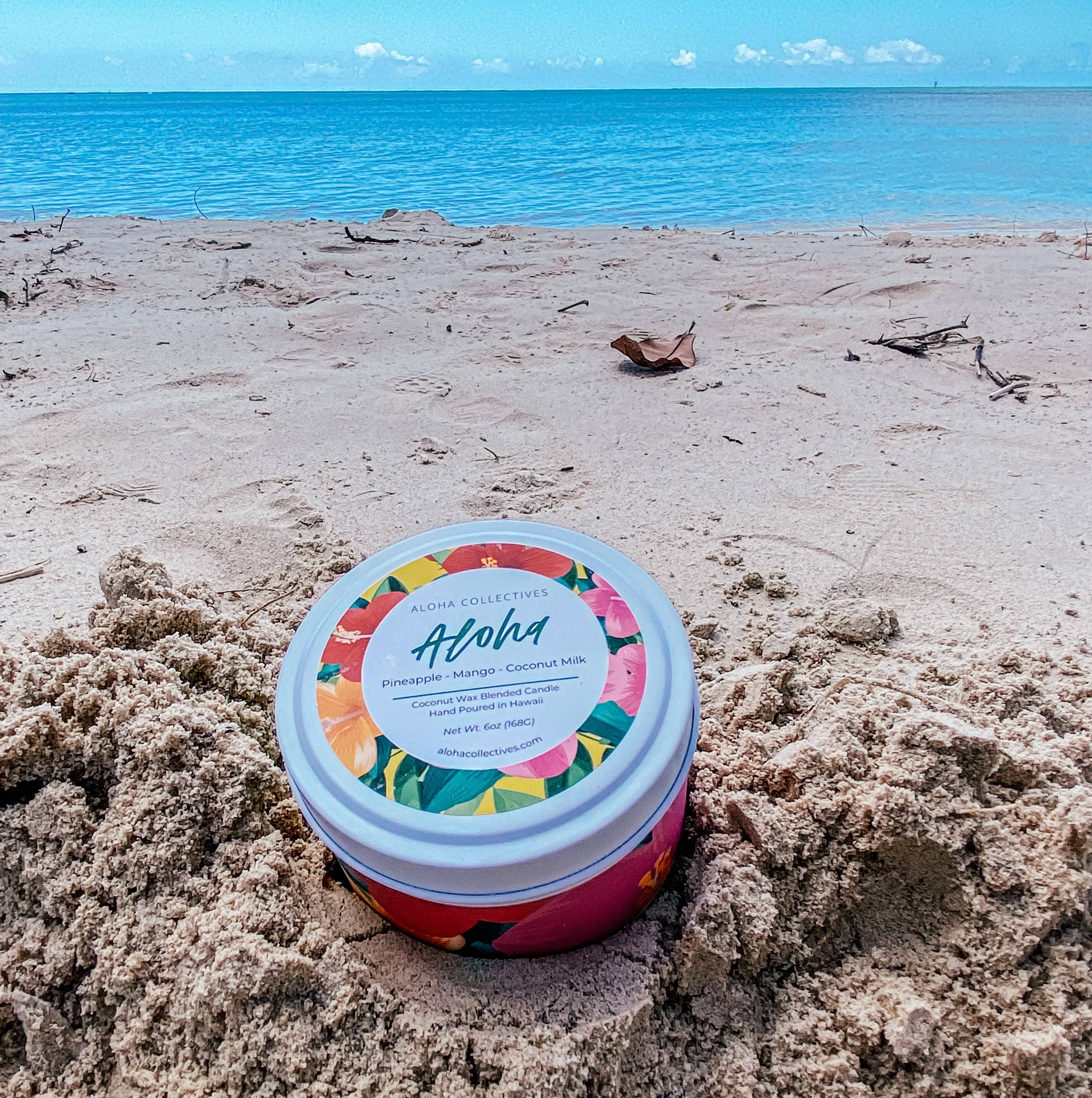 Aloha Collectives - Wholesale Travel Candles - Aloha Candle, 6oz