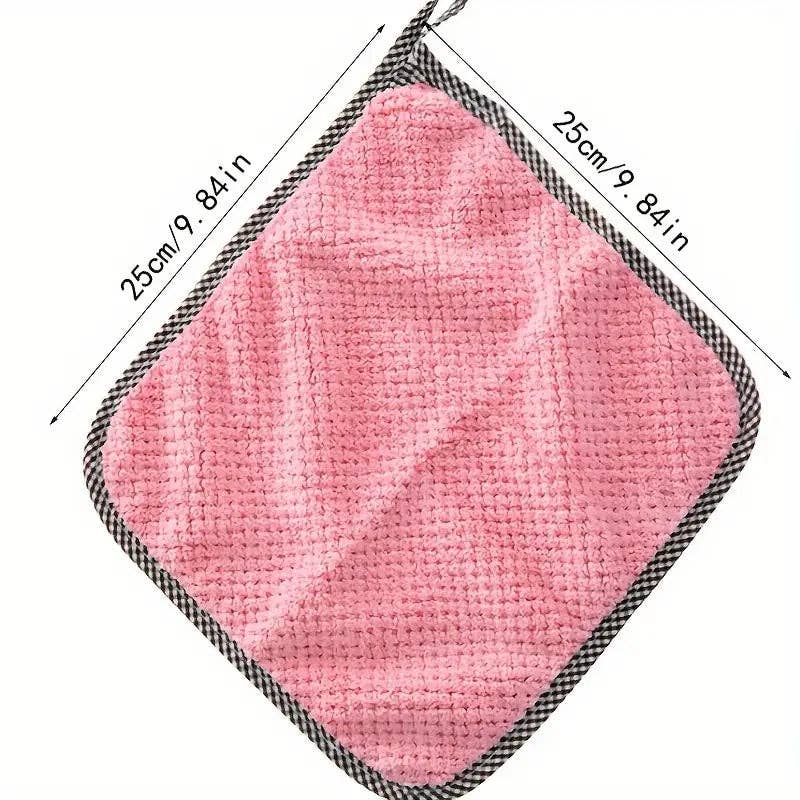 Huis Van Merken - Vendita all'ingrosso Strofinaccio da cucina - Set di 5 asciugamani ultra morbidi e spessi, assorbenti per cucina, bagno, auto e pulizia finestre3