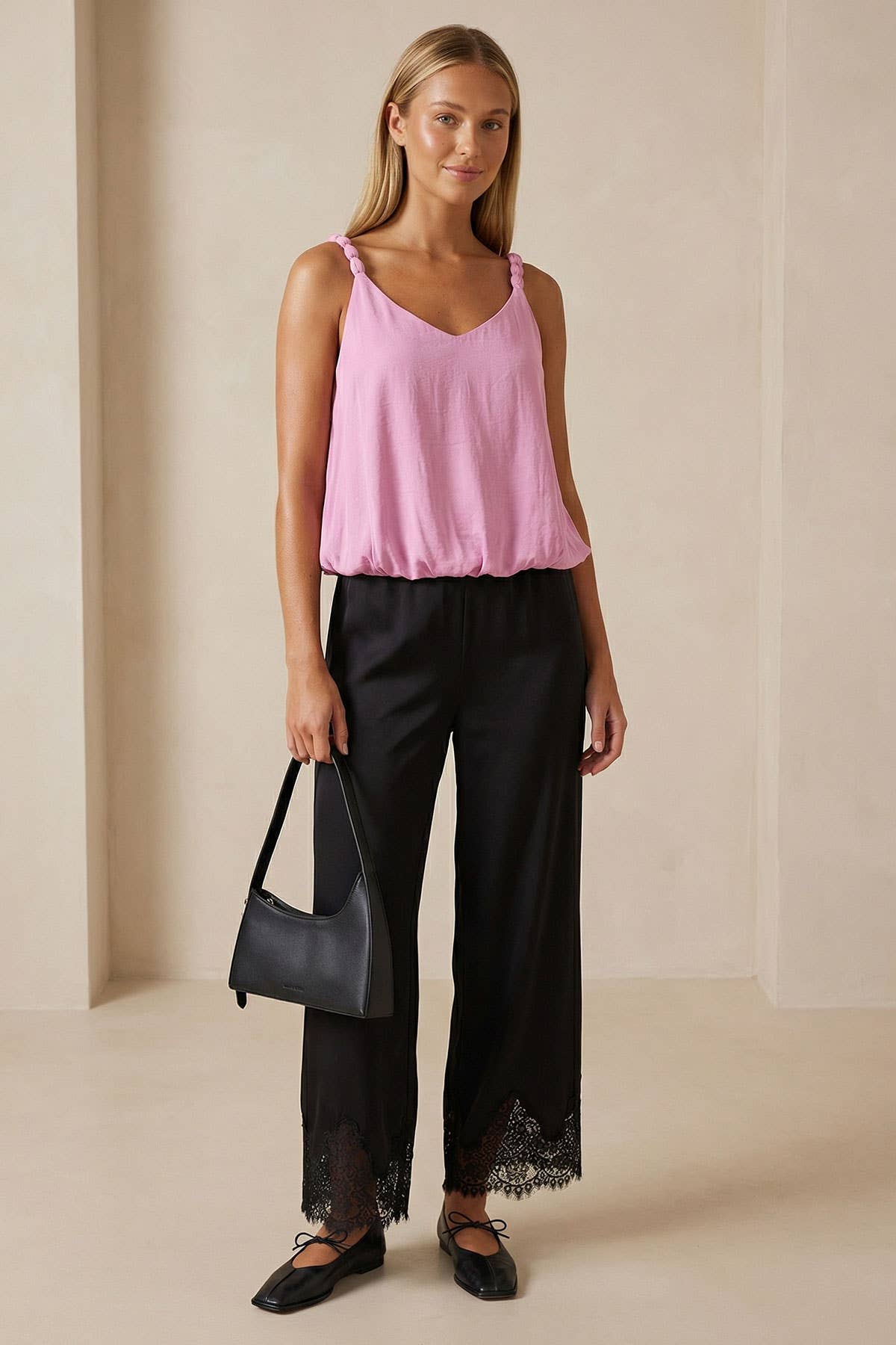 Naked Zebra - Wholesale Tank Top - Women's - Billowy Strap Accent Tank Top6