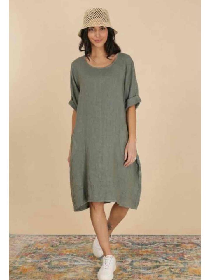 LINEN & COTTON HOUSE – Engroshandel Kjole - Dame – Linnedkjole 167 Forårs- og Sommerkøb41