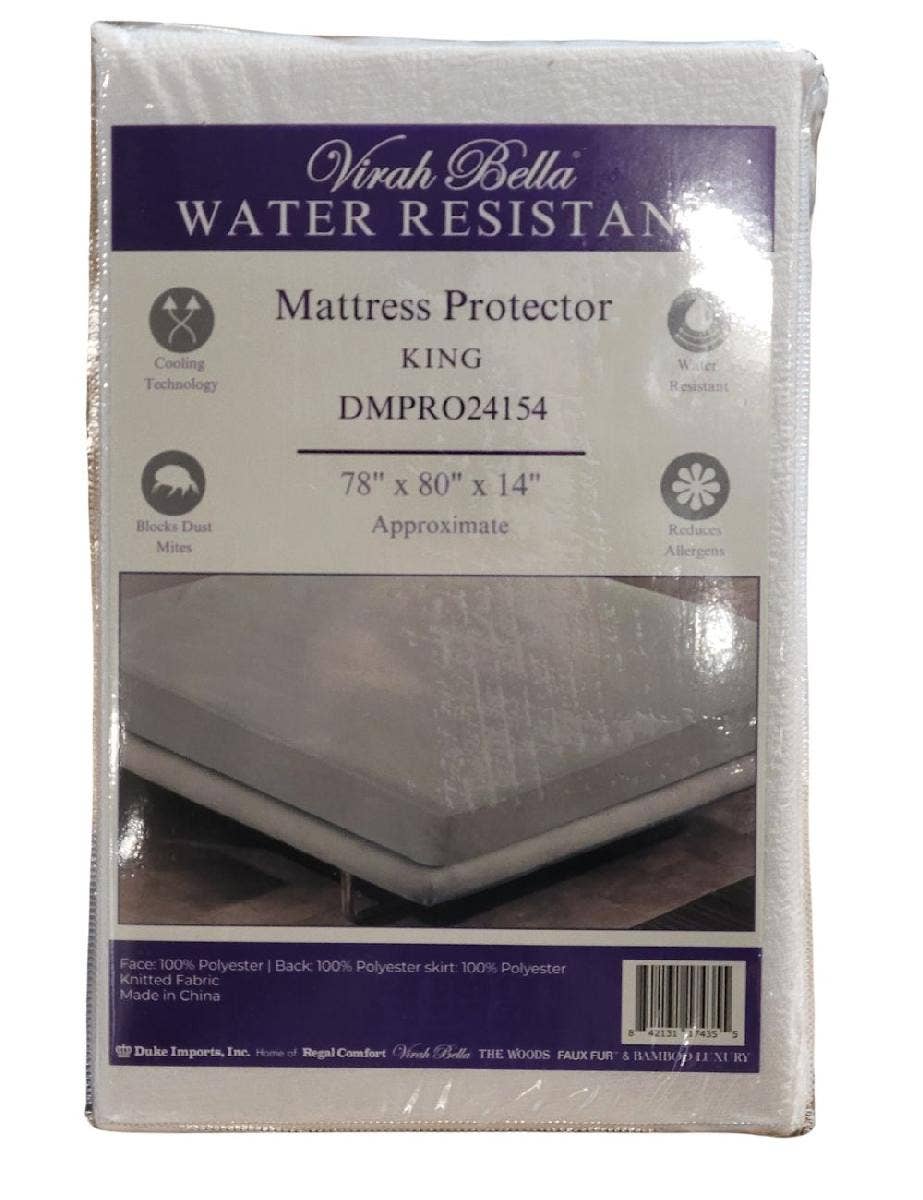 Duke Imports - Wholesale Mattress Pad/Protector - Polyester Microfiber Mattress Protector (4 Sizes)0