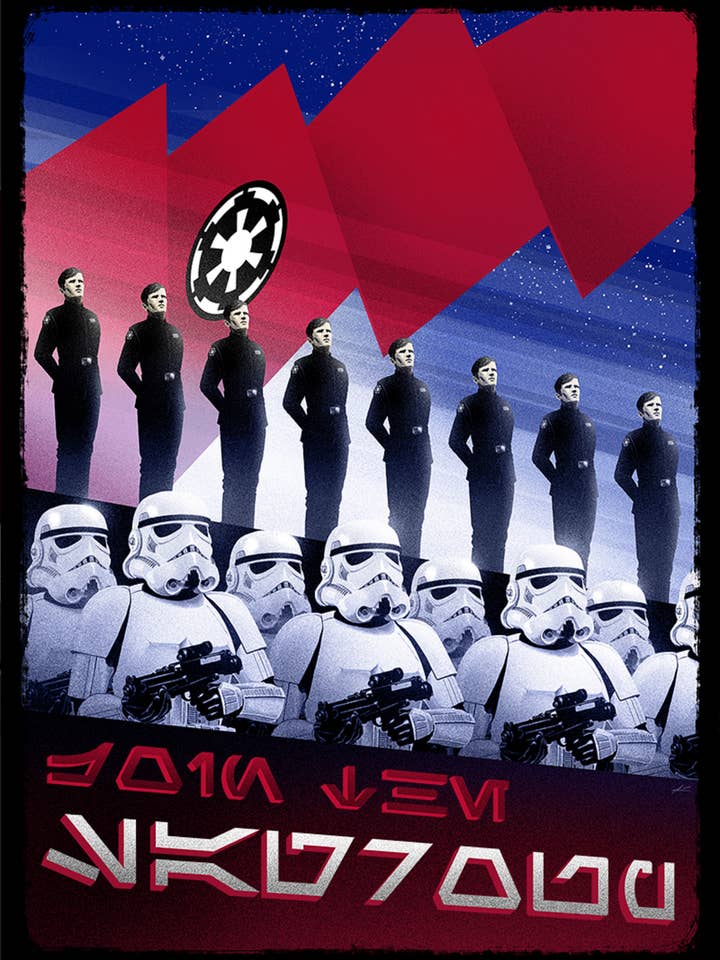 Officers and Stormtroopers Print for wholesale by Empire Apparel Designs