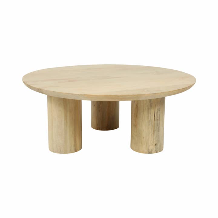 Sagebrook Home - Vente Tables basses - Table basse en bois de manguier naturel Boho spécial de 36 po.