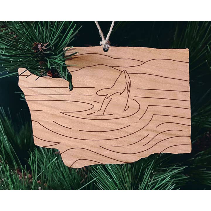 Forever Northwest - Wholesale Ornament - San Juan Islands Christmas Ornament1
