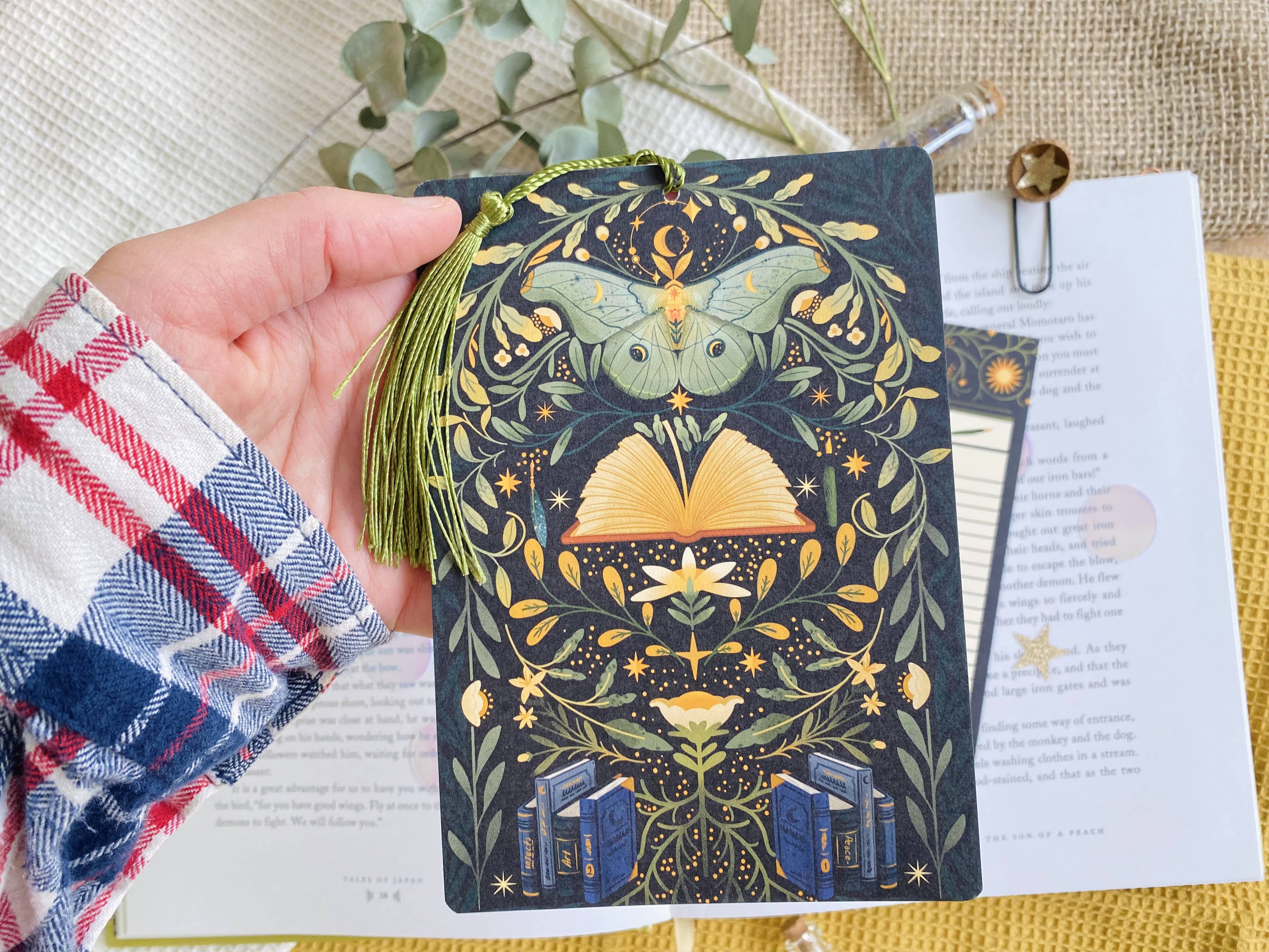 Split Moon Studios - Wholesale Bookmark - Library Card Book mark Book Accessories Bookmark0