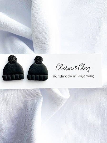The Beanie in Ebony for wholesale by Charm and Clay