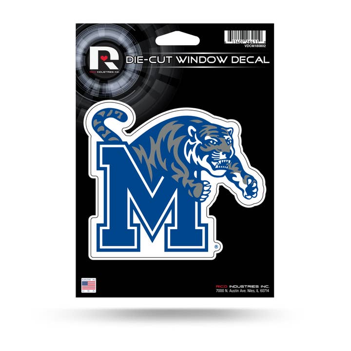 NCAA Memphis Tigers Medium Die Cut Decal and other Purchase Wholesale memphis. Free Returns & Net 60 Terms on Faire trending on Faire.