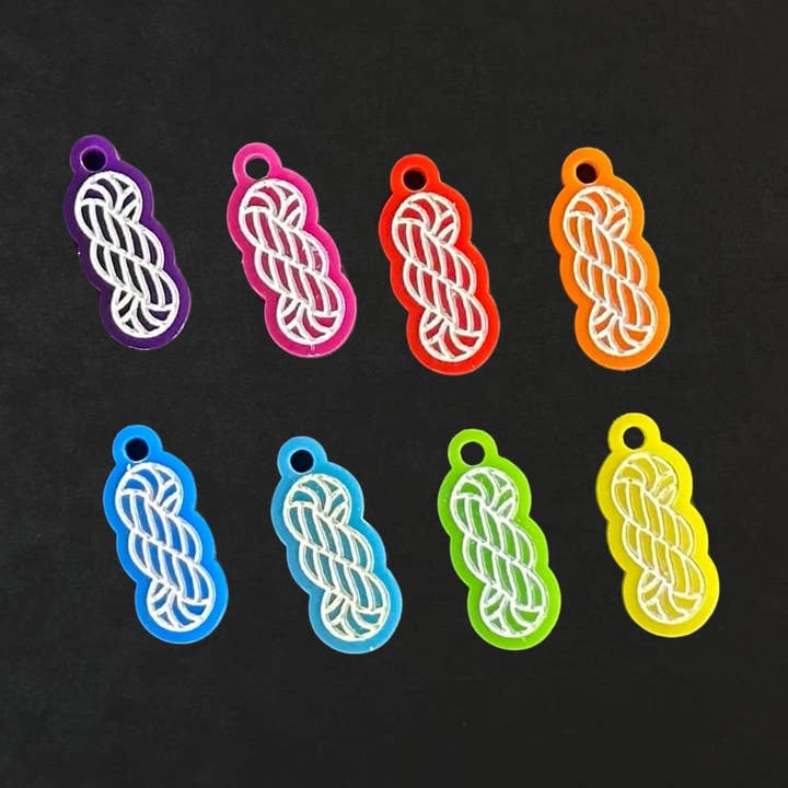 Skein stitch markers for wholesale by Yarnistry