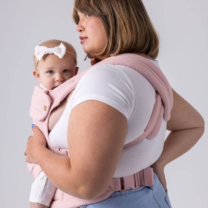 Mabē Baby Carriers – wholesale Baby carrier – The Monarch Carrier - Blush Dawn2