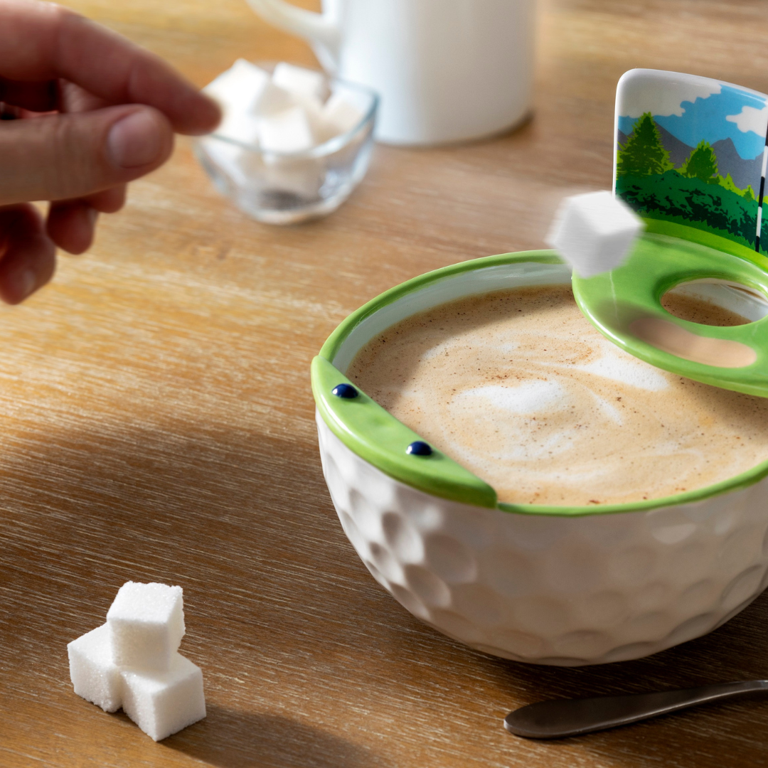 MAX'IS Creations - Wholesale Coffee Mug - The  Golf Mug with a Green - Dishwasher Safe, Ceramic2