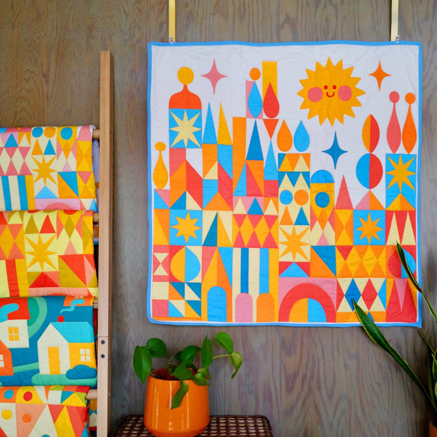 With Love by Kristy - Wholesale Craft Sewing Kit - Beginner Quilt Kit - Brighter Days Whole Cloth Quilt Kit2