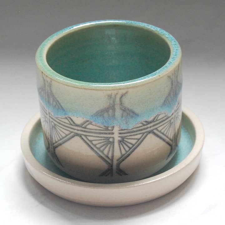 Liten växtkruka: Ashland-tryck (5 cm) för wholesale av Compost Design