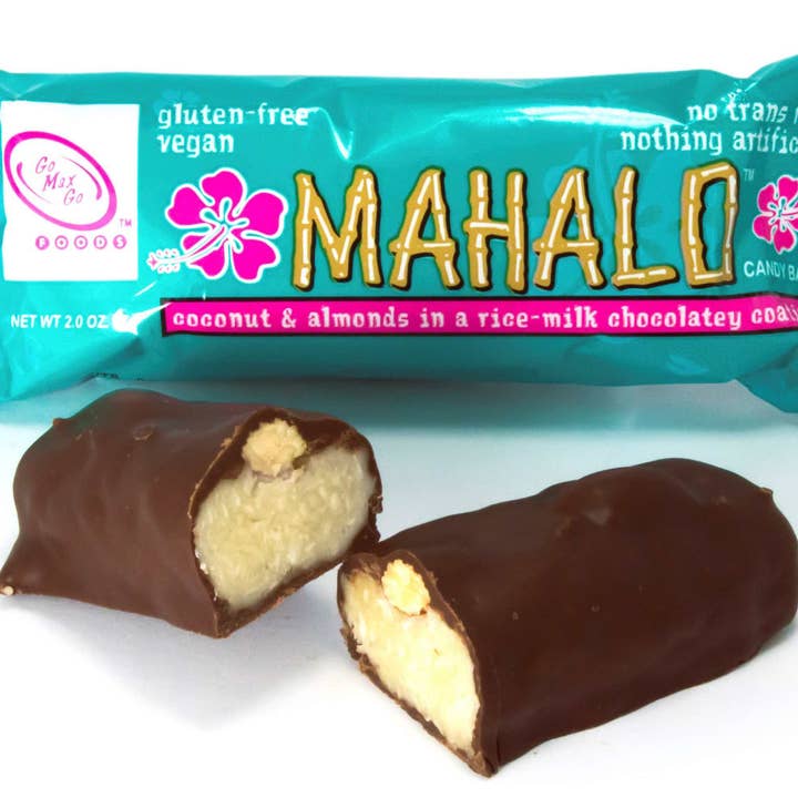 Mahalo Candy Bar for wholesale by Go Max Go Foods