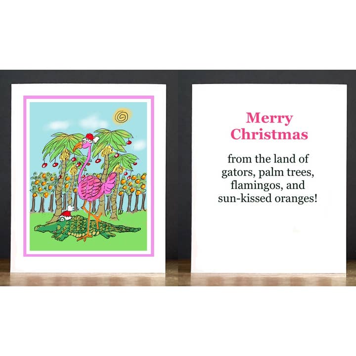 Christmas: A Floridian Christmas for wholesale by Cards by Charlot