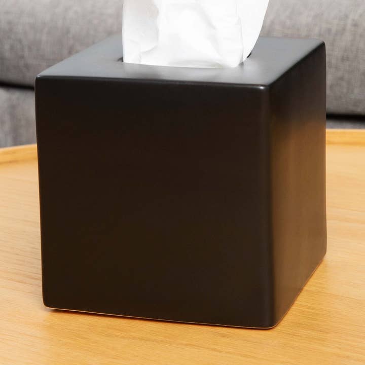 Ceramic Tissue Box Cover for wholesale by Place to Be