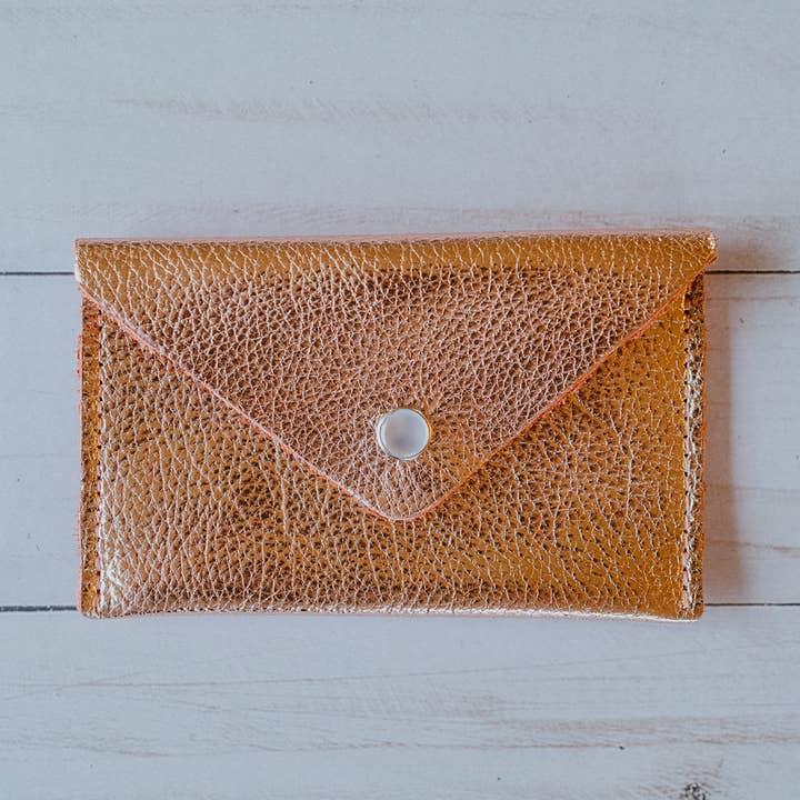 Crystalyn Kae Accessories - Wholesale Card Holder - Women's - CARD CASE WALLET - UPCYCLED LEATHER1