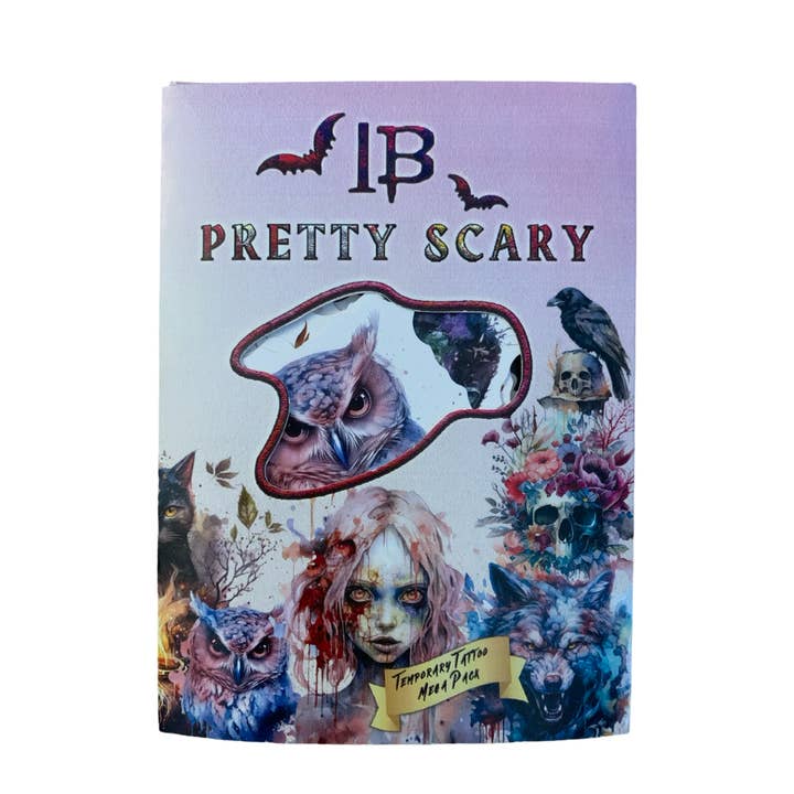 Pretty Scary - Temporary Tattoo Halloween Mega Pack for wholesale by InkBound Bespoke Temporary Tattoos
