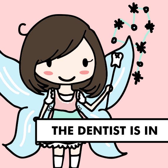 Autocollants Sarah Rendez-vous chez le dentiste pour la vente par Stickies by C&S