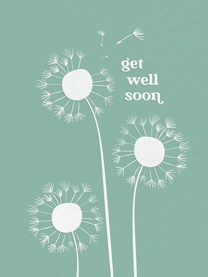 GW/Dandelion Fluff for wholesale by Greeting Cards by Norcard