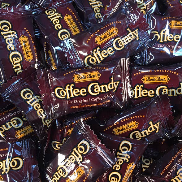 Grandpa Joe's Candy Shop - Vente Bonbons durs - Les meilleurs bonbons au café de Bali, sac original de 2,2 lb de bonbons en vrac