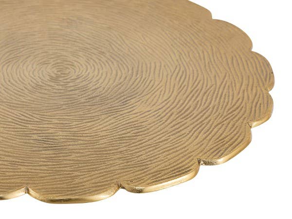 Voglrieder – Engroshandel Tebord – Sidebord metal dekorativt bord Hilton ø 35 x H 46 cm rund A29