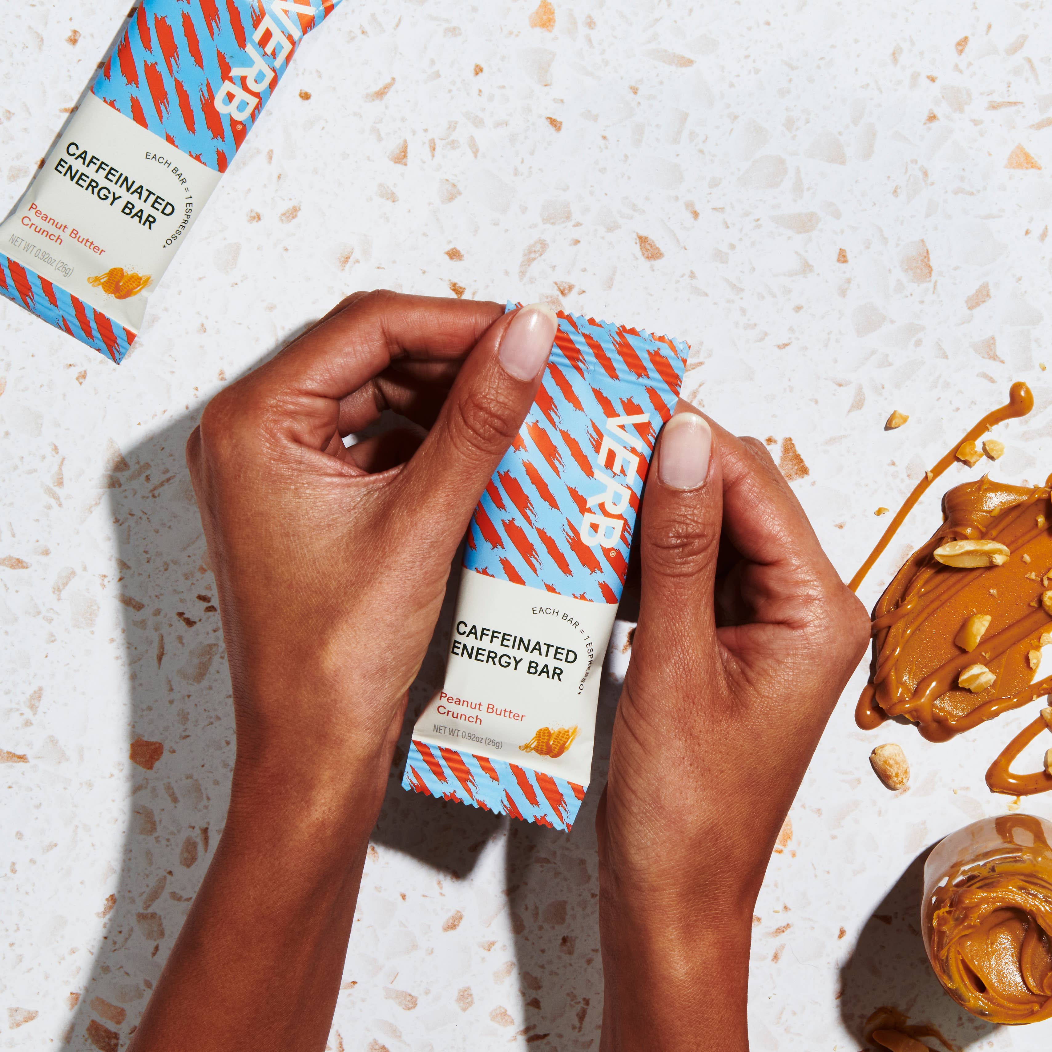 Verb Energy - Wholesale Snack Bar - Caffeinated Snack Bar, Peanut Butter Crunch4