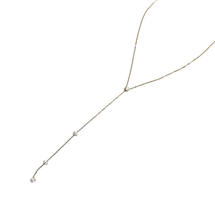 Sparkle Y Necklace - WATERPROOF for wholesale by Pretty Simple