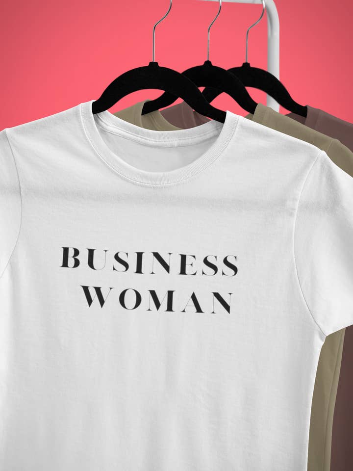 Maglietta Bossy Business Woman per la vendita all'ingrosso da parte di Bossy Essentials