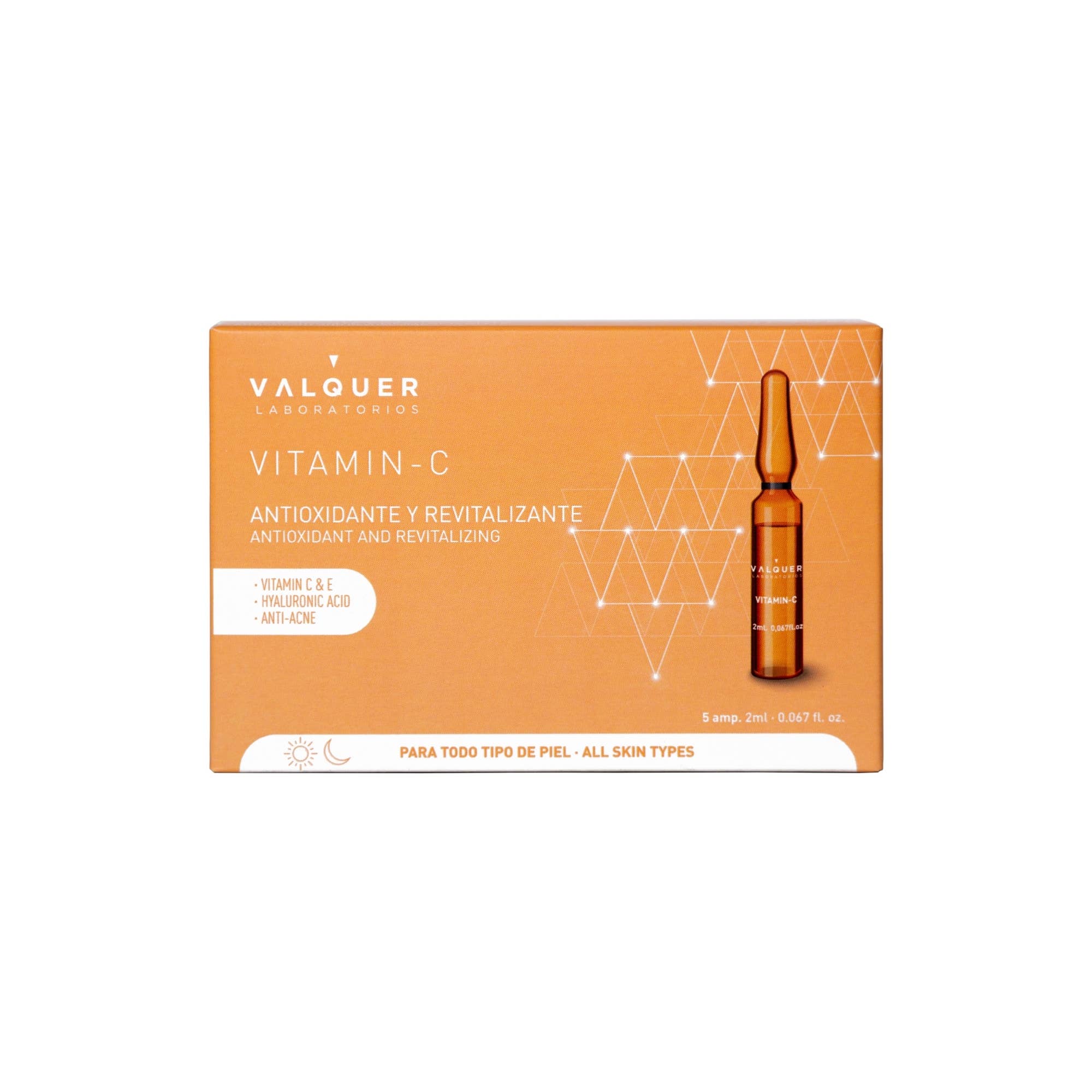 Valquer Laboratorios - Venta al por mayor Sérum facial - Ampollas faciales Vitamina C - 5 x 2 ml0